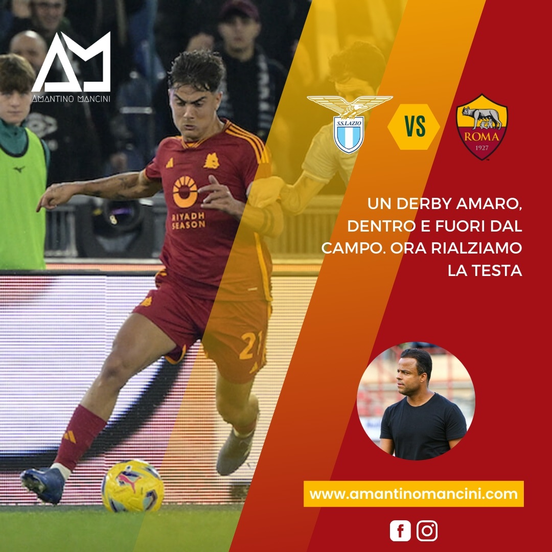 Un derby amaro, dentro e fuori dal campo. Ora rialziamo la testa