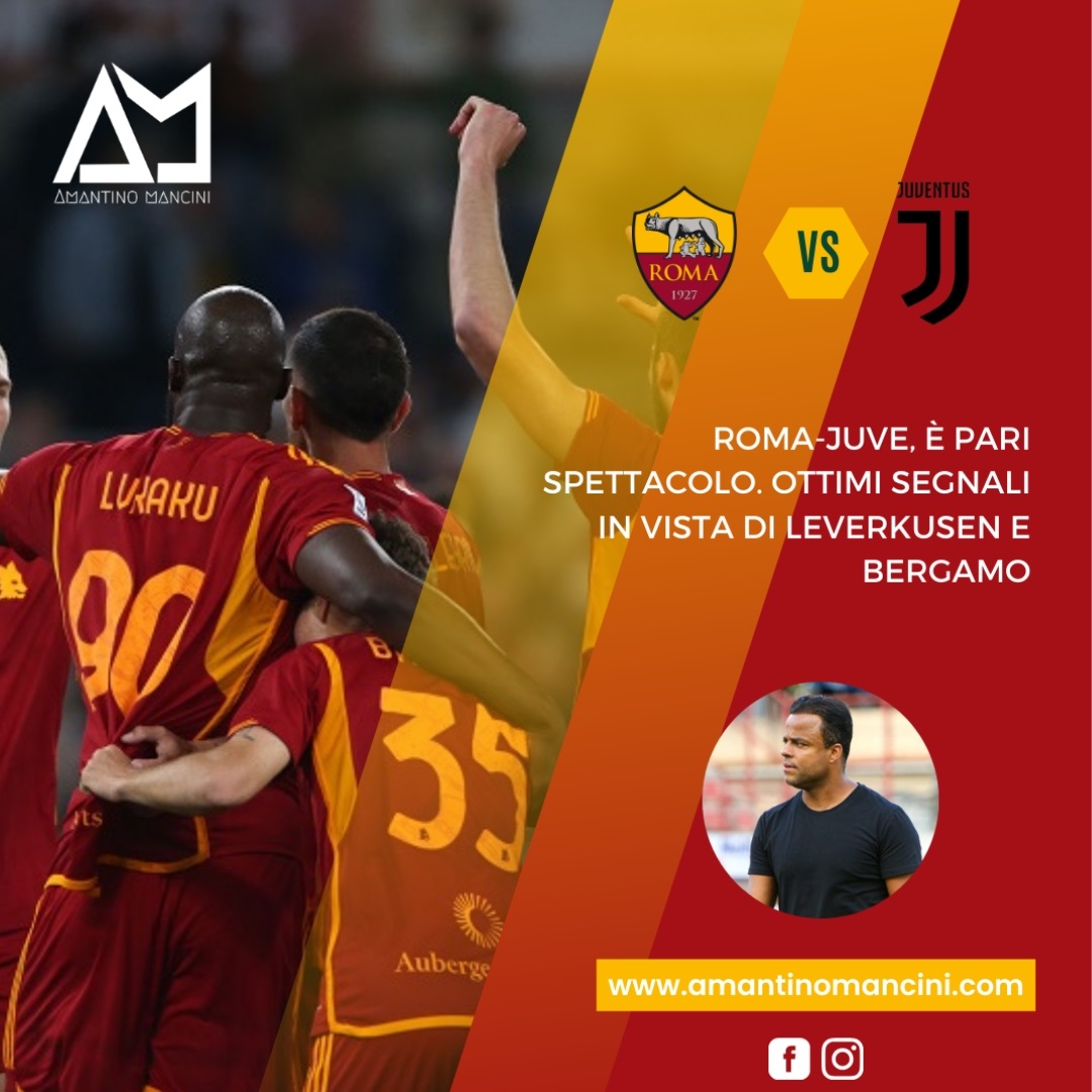 Roma-Juve, è pari spettacolo. Ottimi segnali in vista di Leverkusen e Bergamo