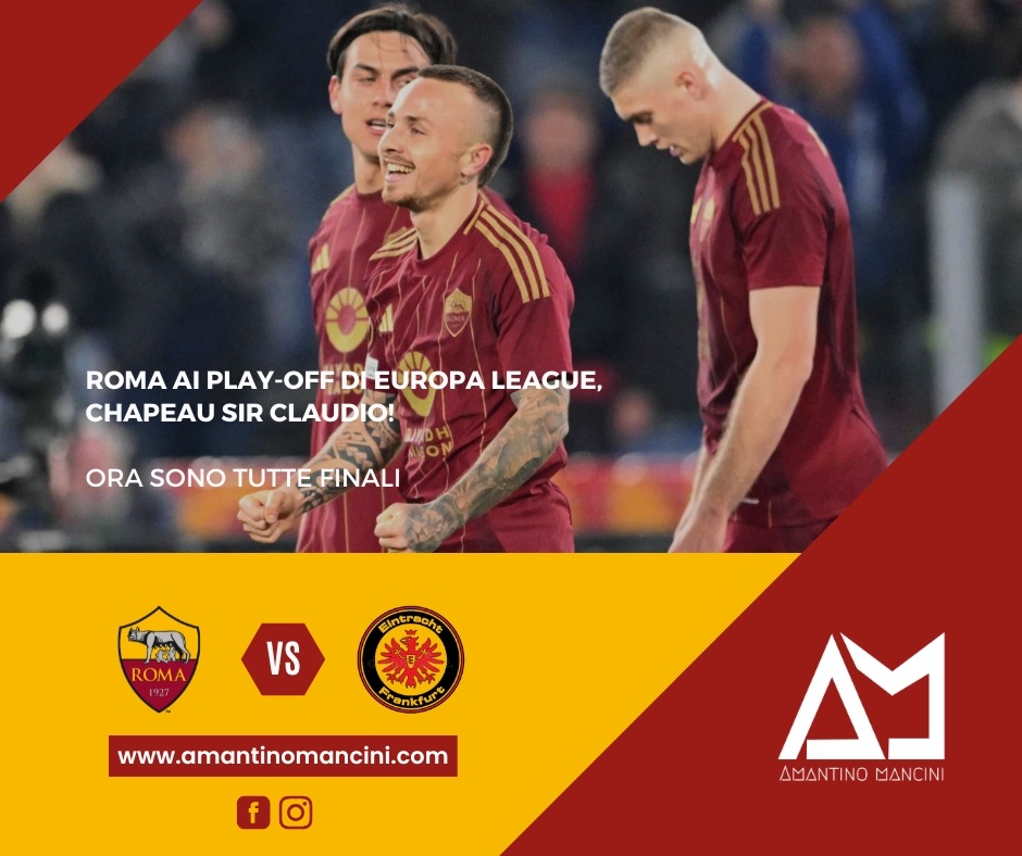Roma ai play-off di Europa League, chapeau Sir Claudio! Ora sono tutte finali