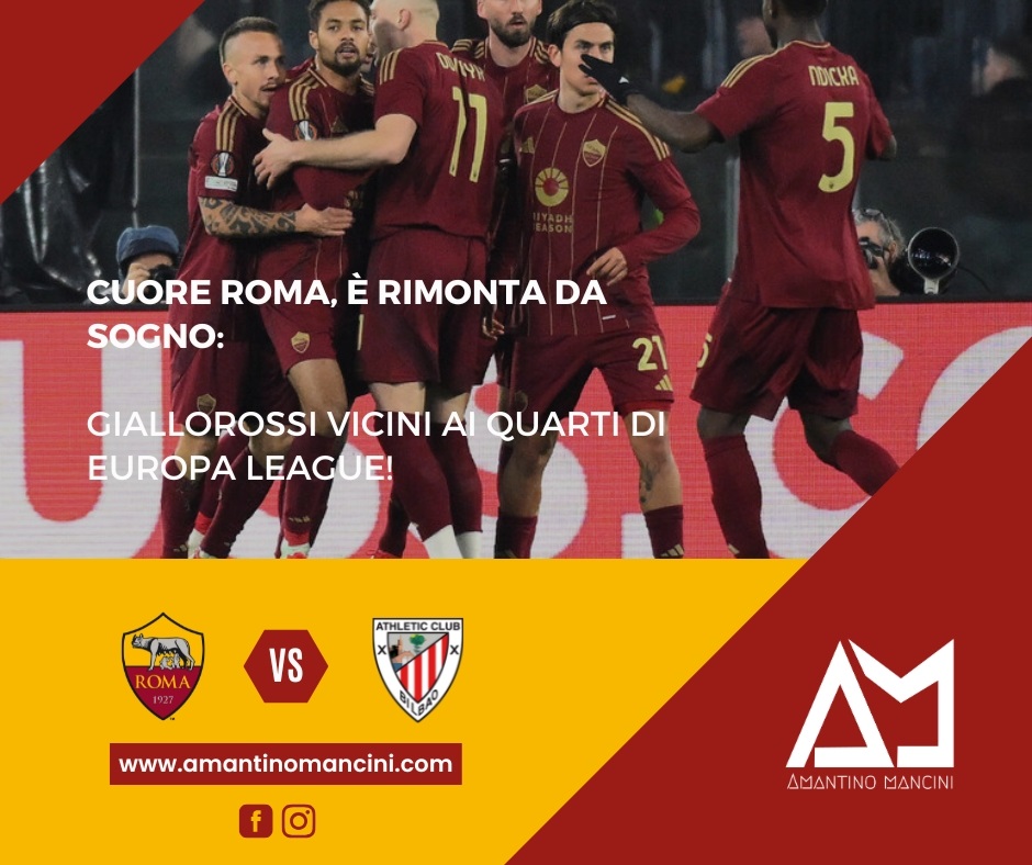 Cuore Roma, è rimonta da sogno: giallorossi vicini ai quarti di Europa League!