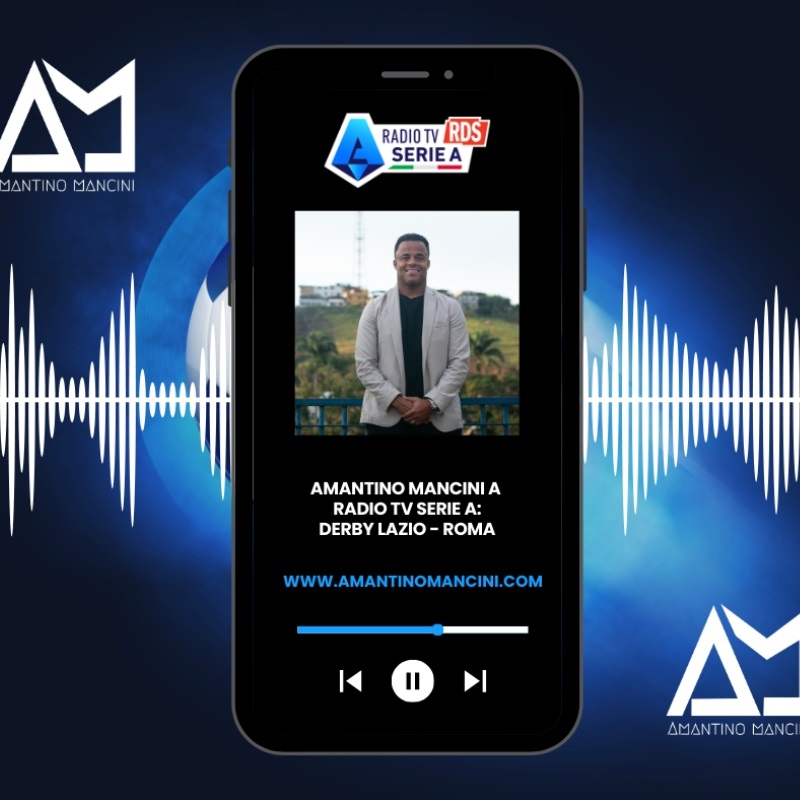 Andrea Consales e Raffaele Pappadà di Radio TV Serie A intervistano Amantino Mancini