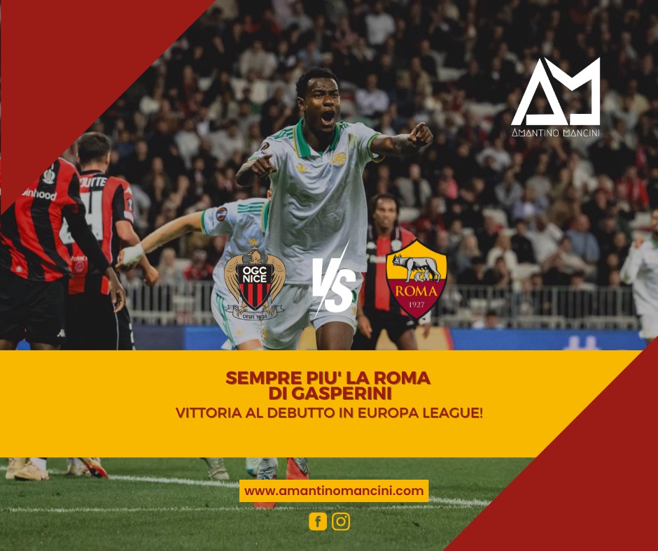 Sempre più la Roma di Gasperini, vittoria al debutto in Europa League!