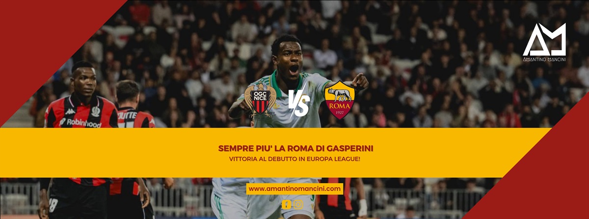 Sempre più la Roma di Gasperini, vittoria al debutto in Europa League!