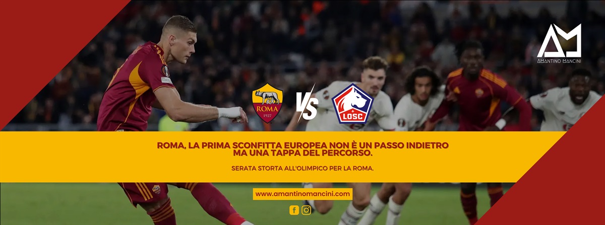 Roma, la prima sconfitta europea non è un passo indietro ma una tappa del percorso