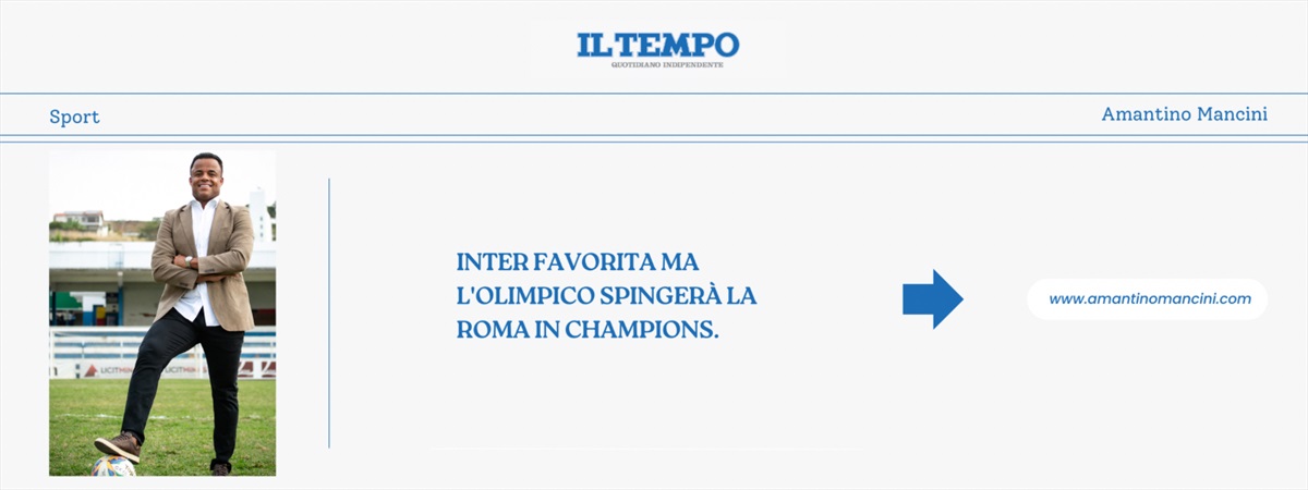 Amantino Mancini - Intervista Il Tempo