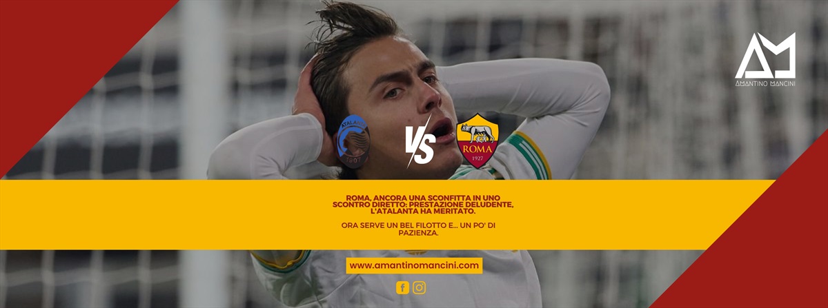 Roma, ancora una sconfitta in uno scontro diretto