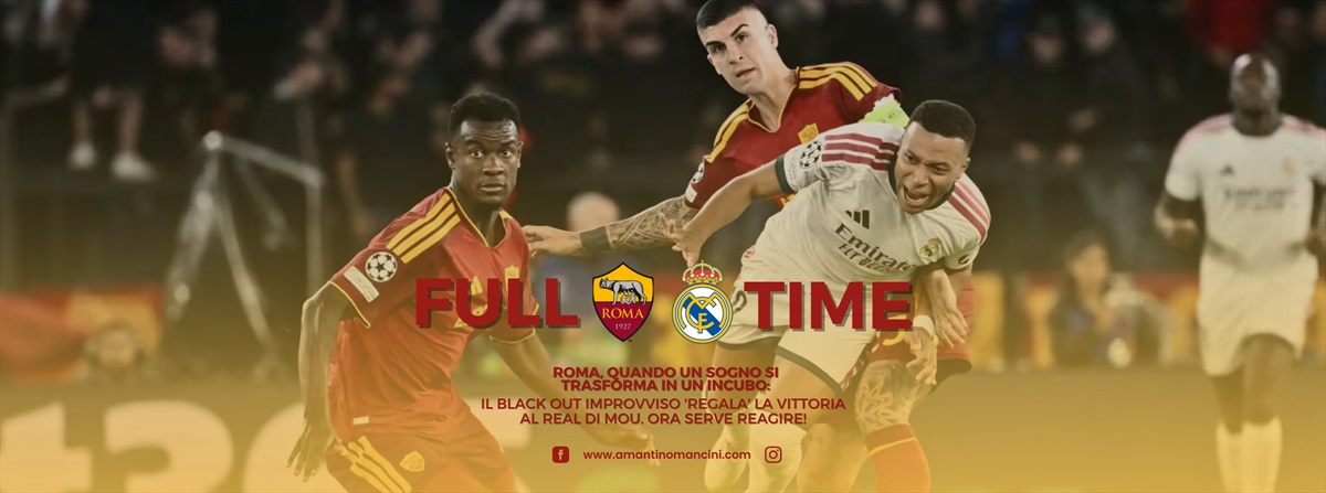 Roma, quando un sogno si trasforma in un incubo: il black out improvviso 'regala' la vittoria al Real di Mou. Ora serve reagire